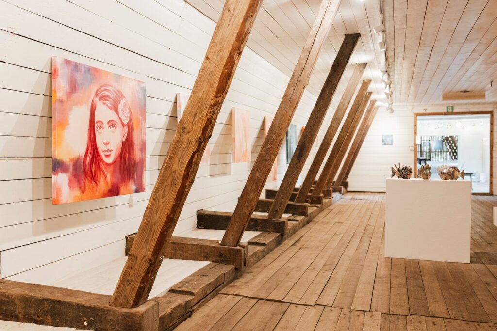 Strömfors Art taidegalleria Strömforsin ruukissa